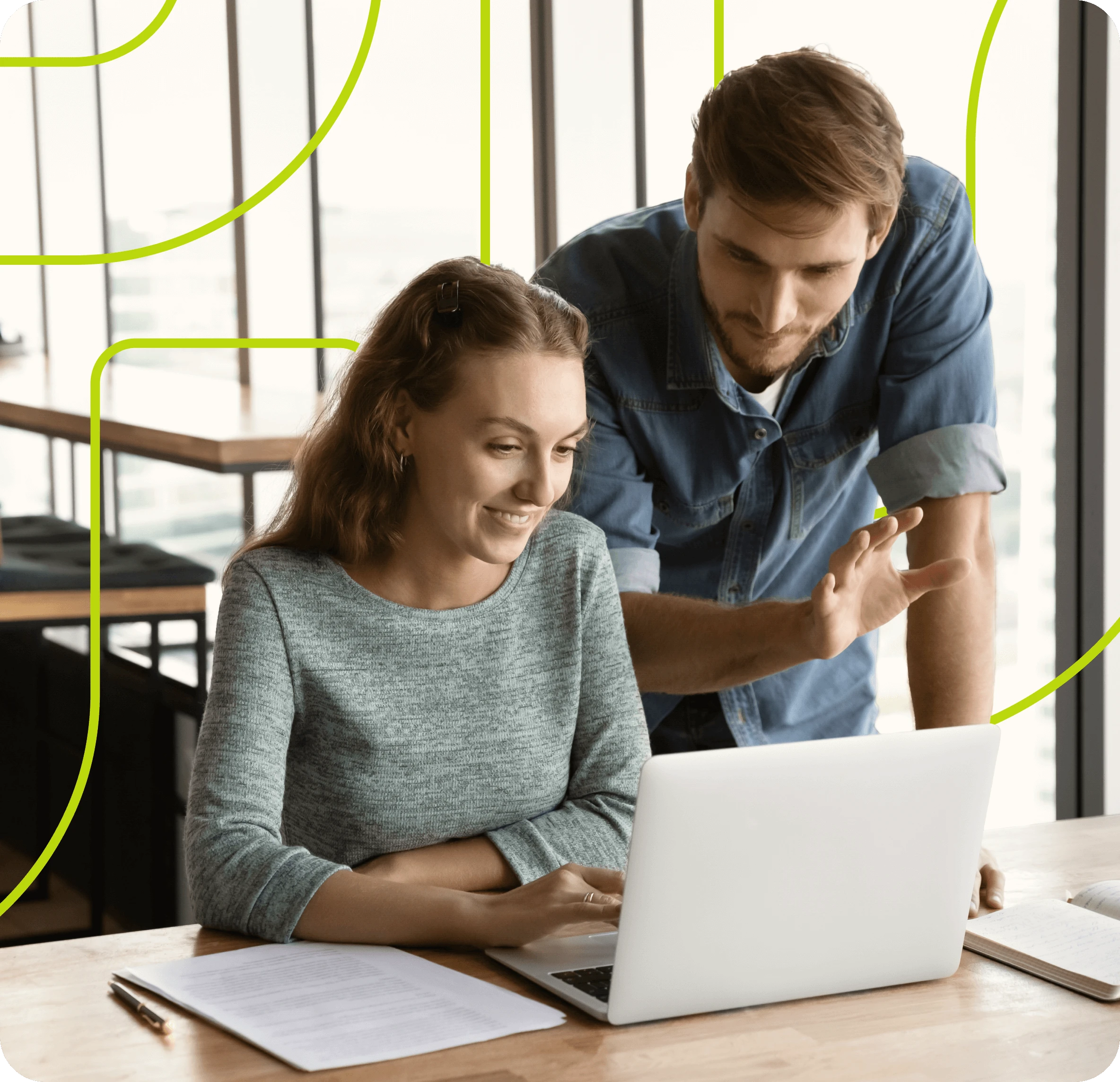 Business model canvas banner