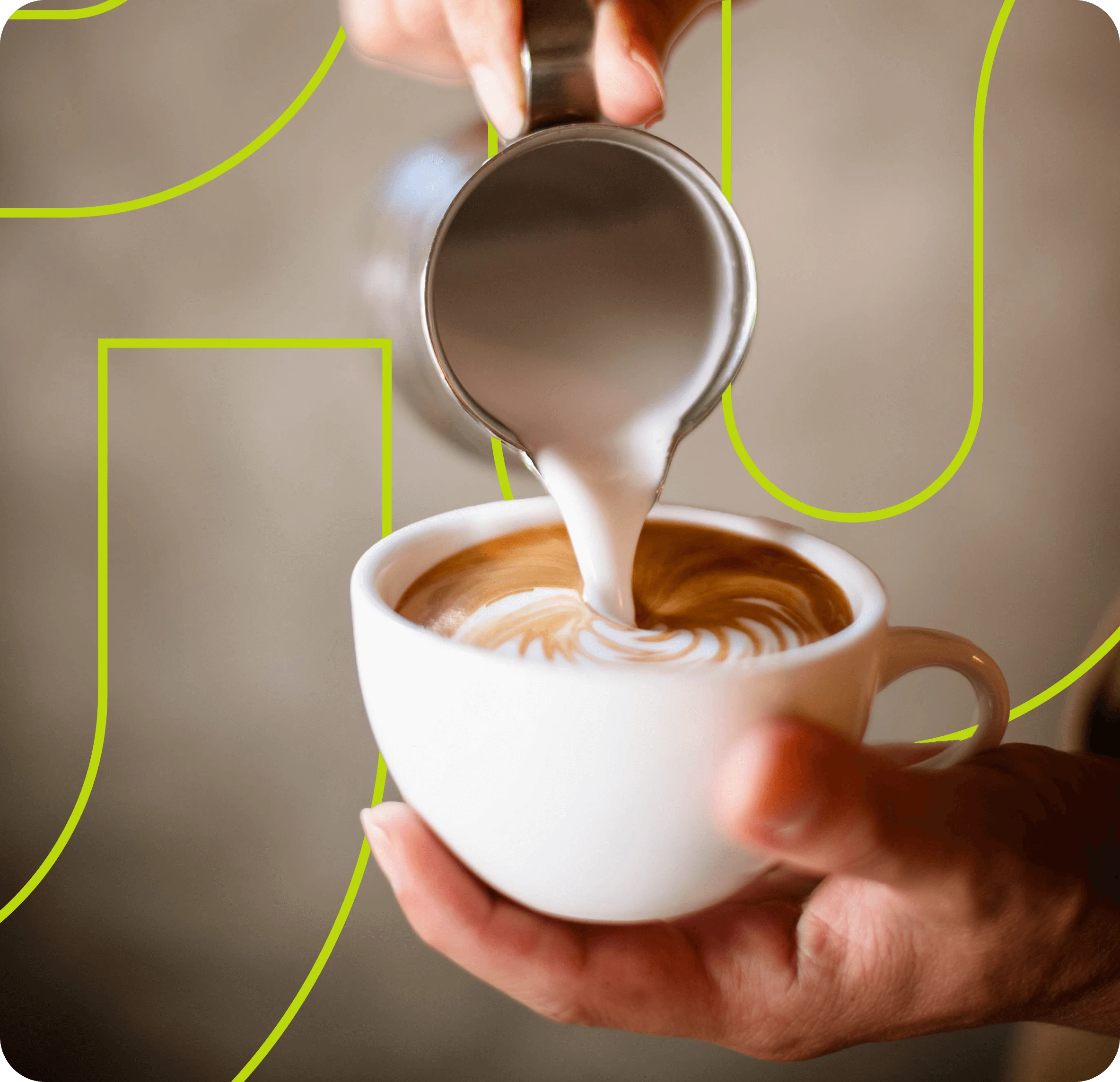 Friday coffe event banner