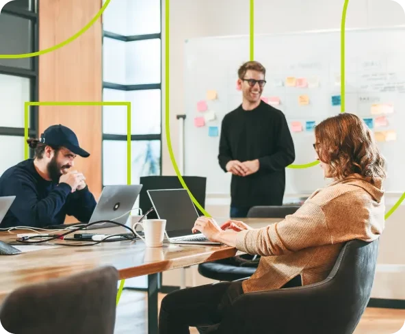 Startup founders learning growth strategies at The Unusual Space 3