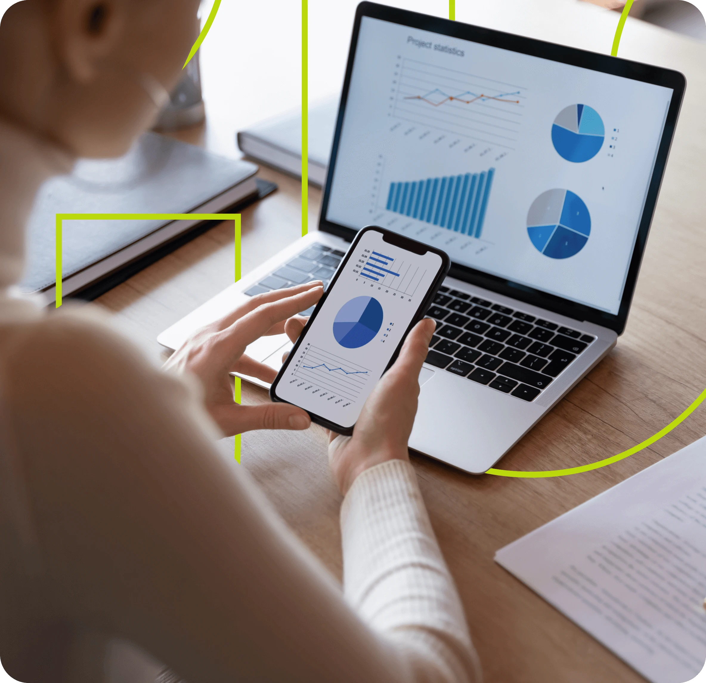 Financial forecasting banner