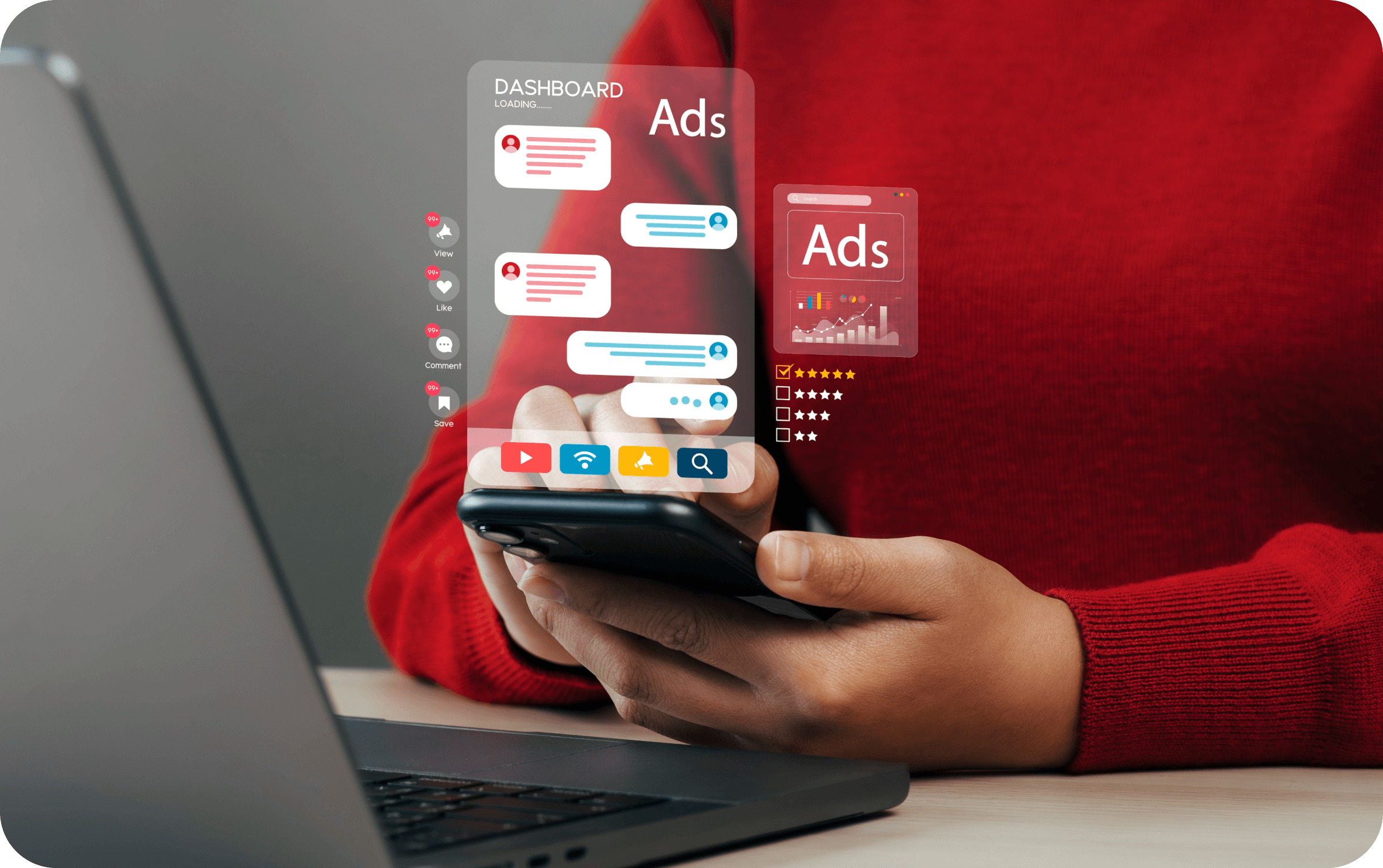 Social media boost